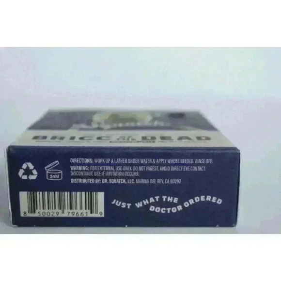 DR. Squatch Bricc of the Dead Soap - 5oz Limited Edition Medium Grit New In Box - Picture 7 of 8